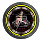 Neonuhr Hot Rod